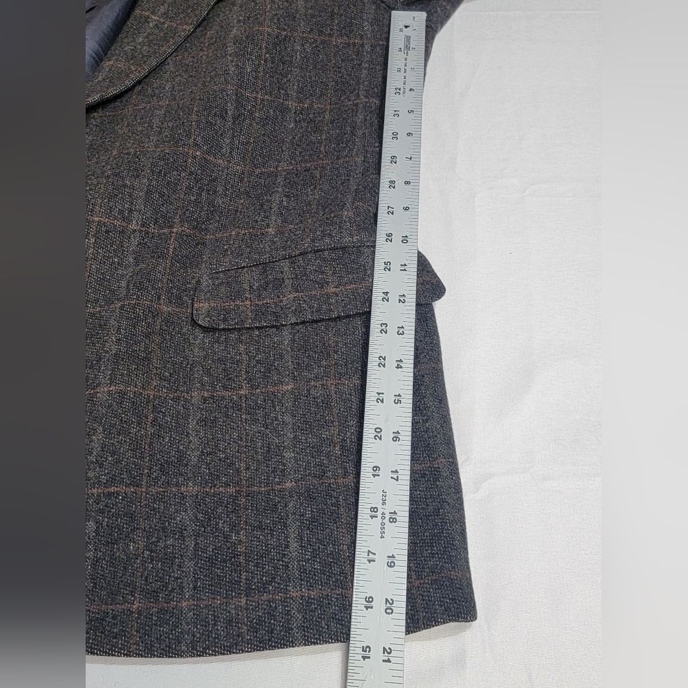 Vintage Foreman And Clark Mens 46L 50% Camal 50% Wool Suit Jacket/Blazer - Picture 8 of 11